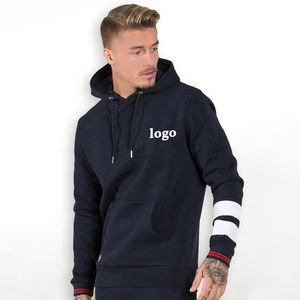 Sudaderas con Capucha Gruesas Personalizadas al por Mayor para Hombre, Diseño Sólido, Tejido de Alta Calidad, Temporada de Otoño, Tallas Grandes - Product Image 5