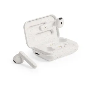 Écouteurs en Fibre de Blé Vounel, Cadeaux Promotionnels Durables pour Entreprises - Product Image 1