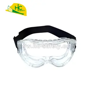 نظارات السلامة المقاومة للخدش A07 نظارات en166f بحزام مطاطي قابل للتعديل