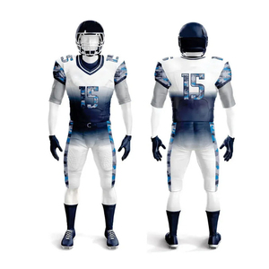 เสื้อฟุตบอลอเมริกันแบบกำหนดเองขายดีอันดับต้นๆ คุณภาพสูง 100% ขายส่ง OEM ODM ราคาถูก ชุดแห้งเร็ว ขาสั้น - Product Image 1