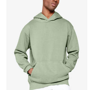 Mujeres Loose Fit Tallas Calidad Con capucha Cómodo Color sólido Etiqueta privada Impresión Logo Calidad Premium Drop Shoulder Hoodies - Product Image 6