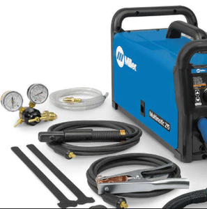 เครื่องเชื่อมมัลติโปรเซส Miller Multimatic 215 รุ่นใหม่ล่าสุด พร้อมหัวเชื่อม Maxstar 161 STL สำหรับเชื่อมเหล็กและเหล็กหล่อ กำลังไฟ 15-30 กิโลวัตต์ ขนาด 3/8 นิ้ว - Product Image 5