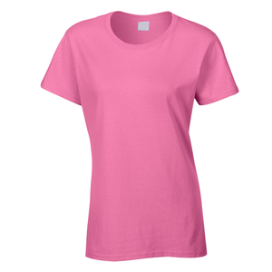 Customs Drop Shoulder Sleeve Tee 100% algodón Camisetas de gran tamaño para mujeres Logotipo personalizado de punto O-cuello de Bangladesh - Product Image 3