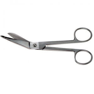 Venta al por mayor de tijeras de vendaje de acero inoxidable curvo Cizalla médica Lister Truama vendaje de enfermería y tijera de hospital - Product Image 4