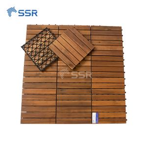 Thân thiện với môi tếch Oiled vườn lồng vào nhau keo decking gạch 6 thanh 24 Mét lồng vào nhau sàn ngoài trời cho số lượng lớn đơn đặt hàng - Product Image 5