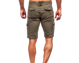 Vente en gros de shorts cargo pour hommes personnalisés log respirant séchage rapide multi-poches shorts cargo décontractés pour hommes avec le meilleur style - Product Image 4