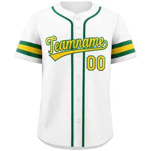 Camiseta de béisbol transpirable personalizada con logotipo de impresión digital nombre raya cosida 100% poliéster de secado rápido para adultos unisex - Product Image 1