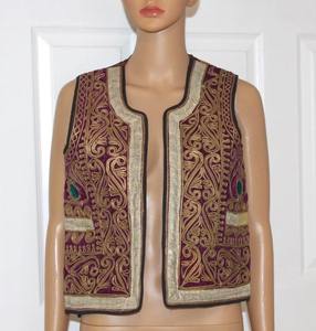 Designer Afghani <b>Waistcoat</b> <b>for</b> <b>Men</b> in Ethnic Style Embroidered Kurta Jacket <b>for</b> Festival Party and Traditional Gatherings - Product Image 2