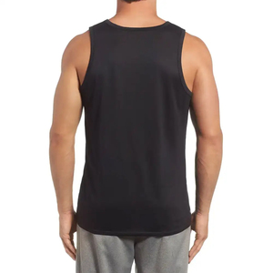 Camiseta sin mangas personalizada para hombre, novedad de 2024, camiseta sin mangas de punto cómoda transpirable de talla grande, estilo informal - Product Image 3