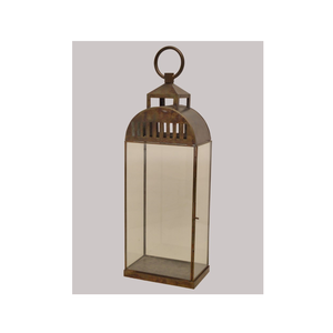 Super Premium Quality Rectangle Shaped Metal <b>Lantern</b> <b>Candle</b> Holder Golden Finish for Home Decoration - Product Image 1