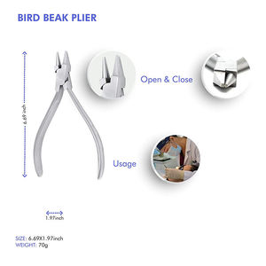 คีมจัดฟันแบบปากนก อุปกรณ์ทันตกรรม คุณภาพสูงพิเศษ เกรดทางการแพทย์ สแตนเลสสตีลสำหรับการผ่าตัด ด้ามจับตามหลักสรีรศาสตร์ CB - Product Image 4