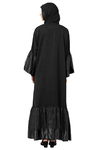 Robes musulmanes à la mode de conception moderne à la demande Abaya pour femmes disponible à un prix abordable - Product Image 3