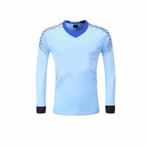 Ensembles d'entraînement de gardien de but de football pour hommes de haute qualité coupe automatisée maillots de Football uniforme de gardien de but 100% Polyester - Product Image 2