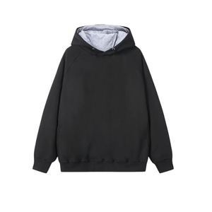 Sweat-shirt à capuche uni pour homme, 100% coton, tissu polaire, streetwear pour l'hiver, couleurs personnalisables, anti-boulochage - Product Image 1