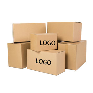 กล่องกระดาษลูกฟูกสีน้ำตาลเคลื่อนย้ายได้เป็นมิตรต่อสิ่งแวดล้อมบรรจุภัณฑ์ปลอดภัยส่งจากโรงงาน - Product Image 2