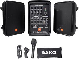 ลำโพงพกพาอเนกประสงค์รุ่นใหม่ ORIGINAL NEW Professional EON208P ระบบเสียง PA แบบ 2 ทาง พร้อมไมโครโฟนร้องเพลง AKG - Product Image 2