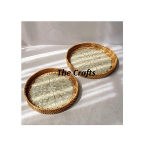 Aluminium Silver Color Serving <b>Chocolate</b> Platter Set Of Two Different Sizes Serving Platter At Cheap Prices - Product Image 5