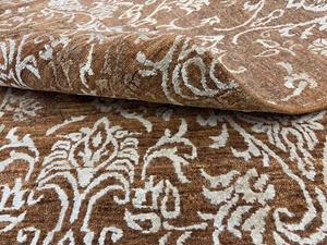 Alfombra de Lujo Vintage con Diseño Floral – Estilo Persa Marrón Antideslizante para Sala de Estar y Dormitorio - Product Image 5