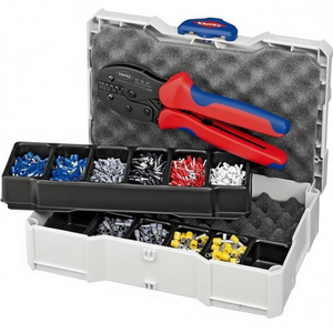 Pince à sertir KNIPEX PreciForce Systainer, assortiment de cosses de câble, 1201 pièces, 0,50-6,00 mm, accessoires de gestion des câbles - Product Image 3