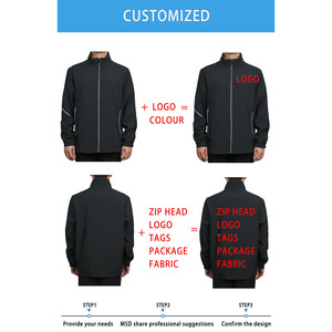 Veste softshell la plus populaire pour hommes/quantité minimale de commande bas en veste design de couleur vive/veste softshell pour hommes avec votre propre logo à vendre - Product Image 4