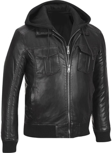 Meilleur fabricant, prix bas, veste en cuir pour homme de haute qualité, étiquette personnalisée, fabrication en usine, veste en cuir tendance - Product Image 5