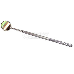 กระจกส่องฟันกระจกสแตนเลสพร้อมหัวถอดได้เครื่องมือผ่าตัดช่องปากได้รับการรับรองจาก CE - Product Image 3