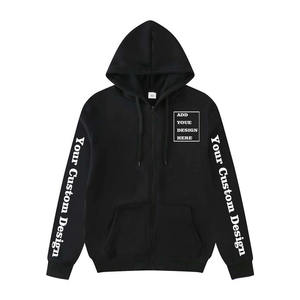 Sudaderas con Cremallera Unisex de Alta Calidad al por Mayor, Ropa Casual Urbana para Hombre, Corte Holgado de Invierno, Algodón/Poliéster Ecológico Personalizado - Product Image 1