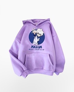 Sudadera con capucha animada personalizada Otoño e Invierno Nuevo Anime japonés Estampado con capucha Casual Suelto Unisex - Product Image 2