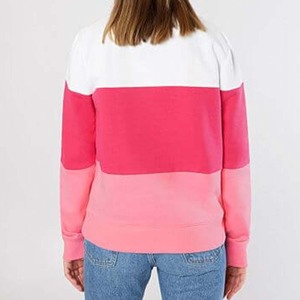 เสื้อสเวตเตอร์คอกลมคอกลมปักสีสำหรับผู้หญิงผ้าโพลีเอสเตอร์/ ผ้าฝ้ายสำหรับฤดูหนาว - Product Image 4