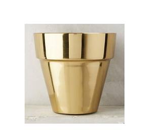 Laiton Antique Design moderne meilleure vente moule fleur planteur Pots maison et hôtel utiliser nouveau Design - Product Image 2