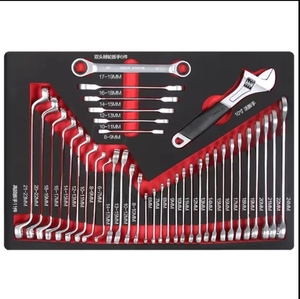 Bằng cách bán hàng đặc biệt sửa chữa tự động có thể khóa tủ công cụ màu Đỏ bảy ngăn kéo với năm Bộ dụng cụ cầm tay để lưu trữ nhà để xe - Product Image 6