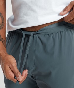 Venta al por mayor de los hombres Casual 100% algodón a prueba de viento de secado rápido Jogger Track pantalones de chándal transpirable al aire libre bordado de cintura media - Product Image 6