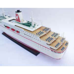 Haute qualité MS DEUTSCHLAND modèles en bois bateau navires de croisière européens modèle peint à la main décoration cadeau - Product Image 3
