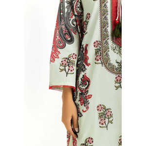 IUSTKSD-1238 Traje Casual de 3 Piezas con Estampado Floral Transpirable - Product Image 2