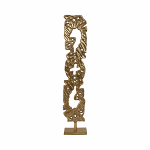Sculpture créative en métal avec finition artistique élégante et décorative en métal pour les intérieurs de maison modernes - Product Image 5