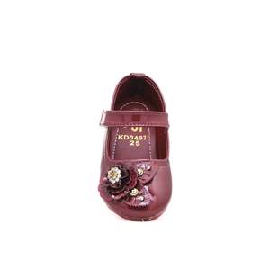 Maroon Girls Pisos formales KD0497 - Product Image 1