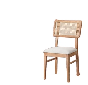 Café industriel Chaise de salle à manger Chaise en cuir Design Coffee Shop Meubles jardin hôtel restaurant cuisine Chaise de salle à manger - Product Image 1