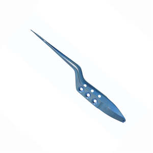 Tijeras de Microcirugía Manuales de Acero Alemán con Recubrimiento Azul, Certificación CE, Pinzas de Alta Calidad para Sujetar Agujas SurgiRight - Product Image 4