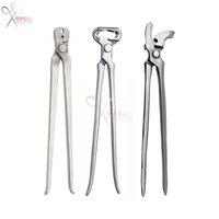 Kit d'outils de ferrage pour chevaux, instruments vétérinaires réutilisables en acier inoxydable, pour le toilettage et l'entretien des sabots, pince à sabots, râpe, durable