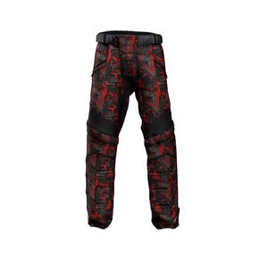 Pantalones de Paintball Acolchados, Transpirables, de Secado Rápido, Ligeros, de Nailon/Poliéster, con Impresión Digital de Diseños Personalizados, de Alta Calidad - Product Image 2