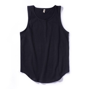 เสื้อกล้ามถักนิตติ้งคุณภาพสูง ใส่สบาย สำหรับผู้ชายไซส์ใหญ่ ผ้าฝ้าย 100% ระบายอากาศได้ดี ปักลายได้ตามต้องการ ขายส่งจำนวนมาก - Product Image 2