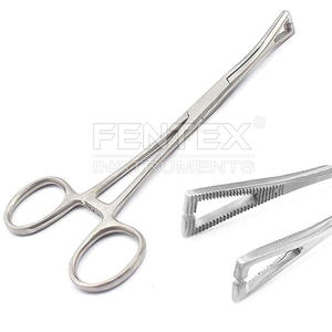 Pennington Forceps 6.25"Slotted Body Piercing Inst. Stainless Steel Multi Titanium Rainbow Color by Fentex <b>Surgical</b> <b>Instruments</b> - Product Image 3