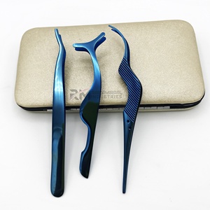 ชุดอุปกรณ์ติดขนตาแบบหวีหนีบ RMI รุ่นใหม่มาแรง สีฟ้าพลาสมา  แบบปรับแต่งได้ - Product Image 1