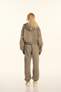 Fabricante de Sudaderas con Capucha de Algodón de 300 GSM, Ligeras, Transpirables, con Cremallera, Estampado Personalizado, Anti-Pilling, para Mujer - Product Image 3