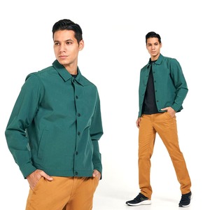 เสื้อโค้ทแจ็กเก็ตสำหรับผู้ชายเสื้อแจ็คเก็ตผ้าไนลอนกันน้ำ - Product Image 3