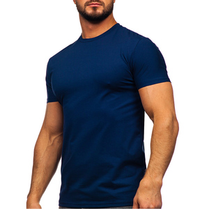 Jersey Deportivo de Color Sólido, 220 Gramos, Spandex/Algodón, Corte Ajustado, Secado Rápido y Transpirable, con Diseño Liso Teñido - Product Image 3