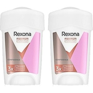 Déodorant crème Rexona Maximum Protection anti-transpirant pour femmes, parfum doux et propre, 45 ml x 2 - Product Image 5