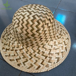 Tốt Nhất Tùy Chỉnh Thiết Kế Dệt Cỏ Tự Nhiên Xô <span class=keywords><strong>Hat</strong></span> Handmade Unisex Mùa Hè Mềm Mũ Rơm Với Mô Hình Thêu - Product Image 5