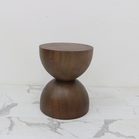 Table basse moderne convertible en bois de frêne massif plaqué PVD pour salon avec garantie de 2 ans
