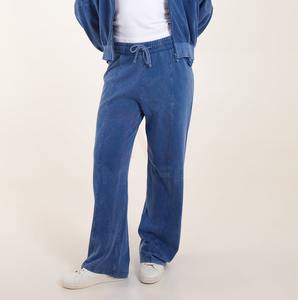 Pantalones Deportivos Casuales Rectos de Algodón 100% al por Mayor, con Logotipo Personalizado, Lavado Ácido, Servicio OEM Disponible - Product Image 5